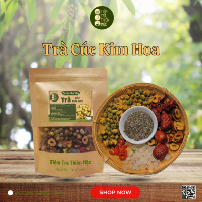 Trà hoa cúc thư giãn tinh thần