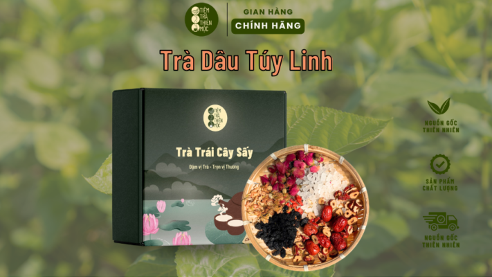 Trà Dâu Túy Linh Của Tiệm Trà Thiên Mộc