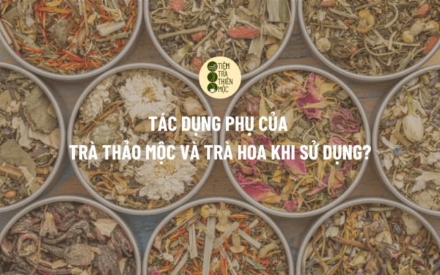 Tác dụng phụ của trà thảo mộc và trà hoa