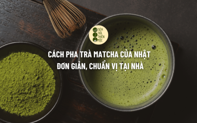 trà matcha