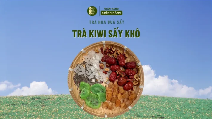 Trà Kiwi Sấy Khô Của Tiệm Trà Thiên Mộc