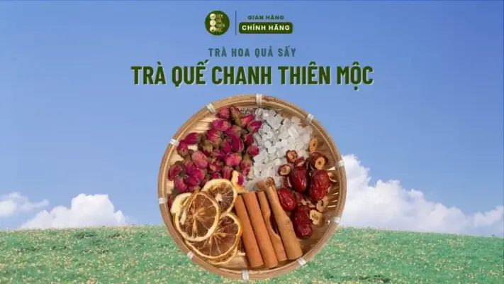 Trà Quế Chanh Thiên Mộc Của Tiệm Trà Thiên Mộc